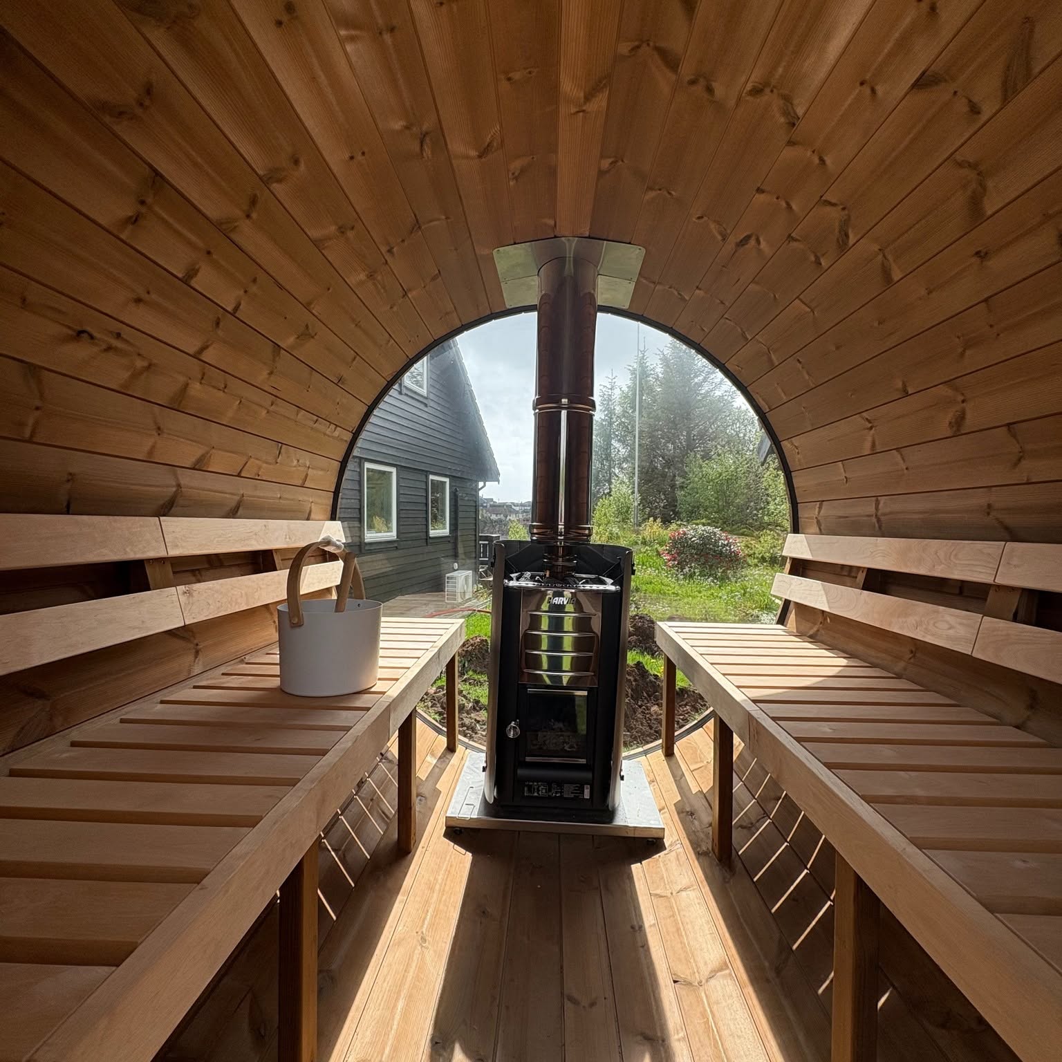 Why the barrel sauna won everyone over