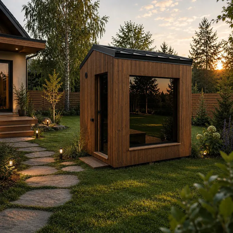 IDYLL Mini outdoor sauna